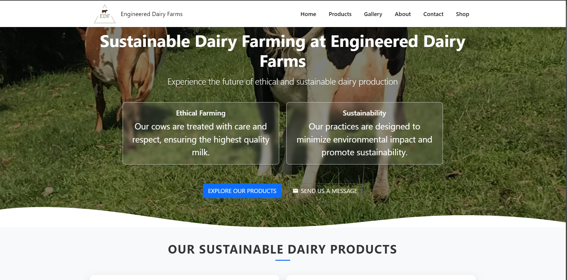 Engineered Dairy Farms