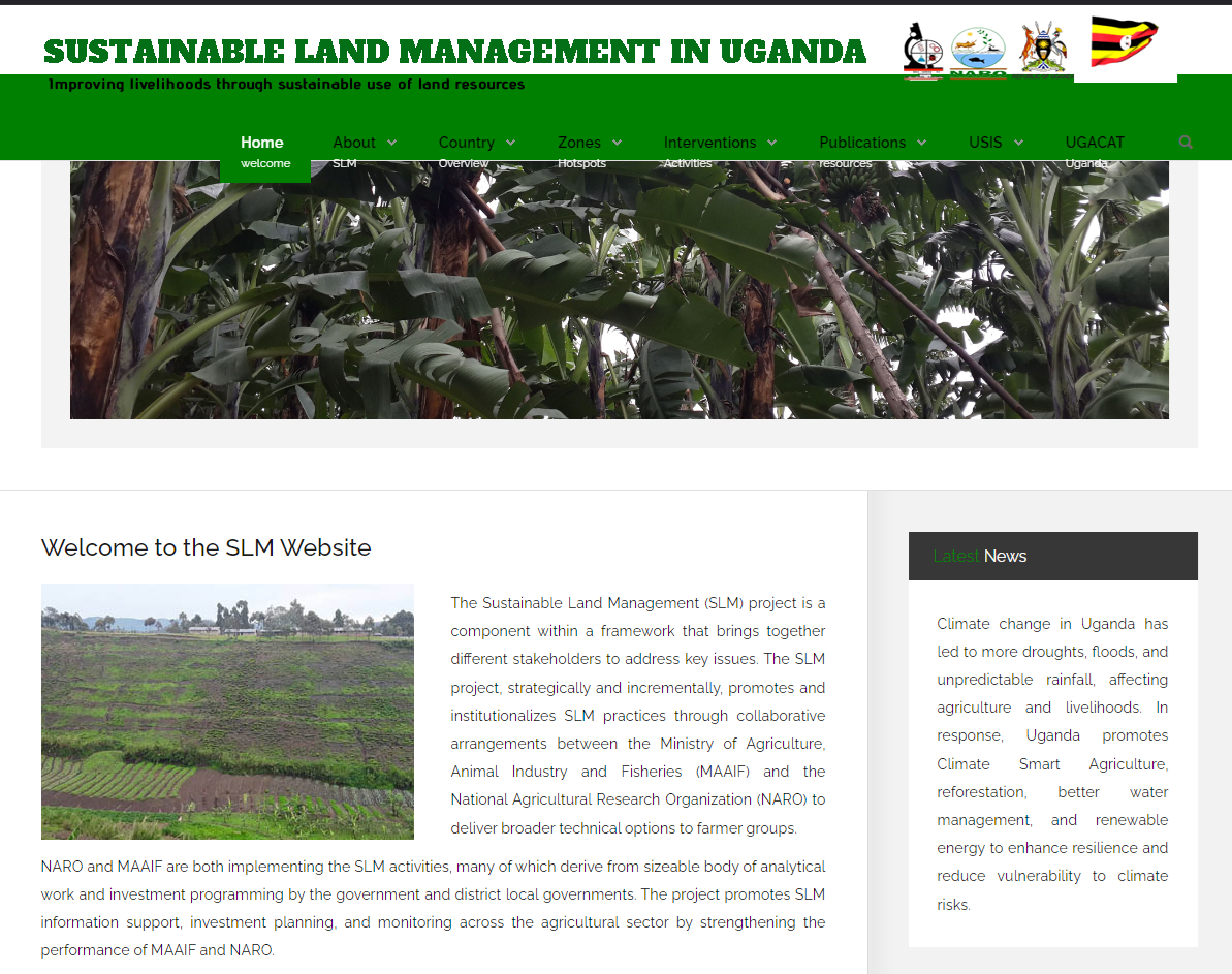 SLM Uganda Portal